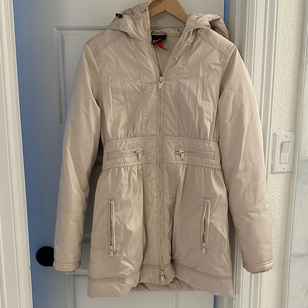 Zella Cream Puffer Jacket